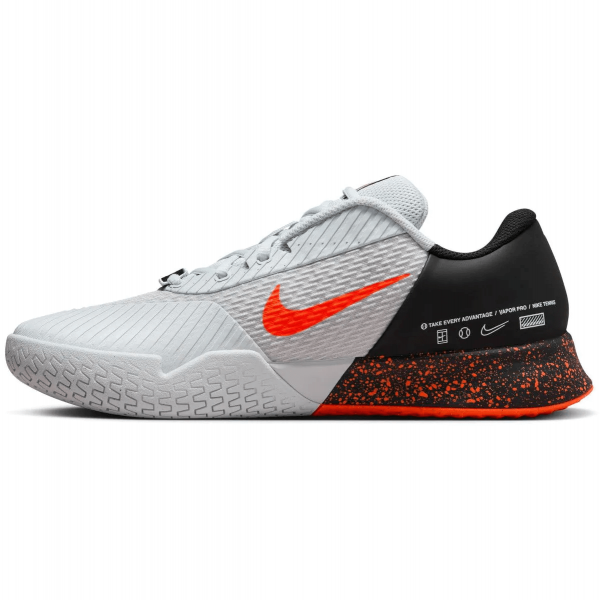 Кроссовки мужские Nike Zoom Vapor Pro 2 HC PRM Grey/Black/Orange