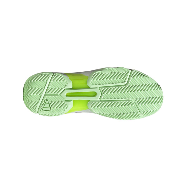Кроссовки мужские Adidas CourtJam Control 3 White/Yellow