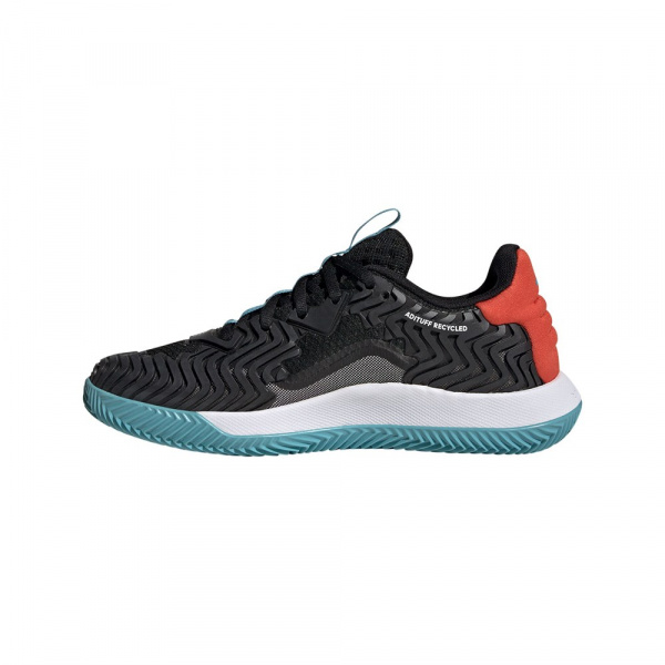Кроссовки мужские Adidas SoleMatch Control Clay Black/Matte Silver/Cloud White