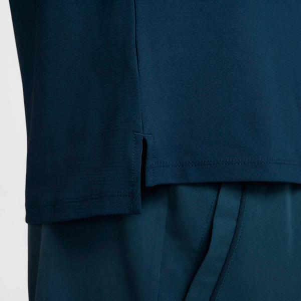 Футболка мужская Nike Court Dri-Fit Advantage  Dark Blue/White