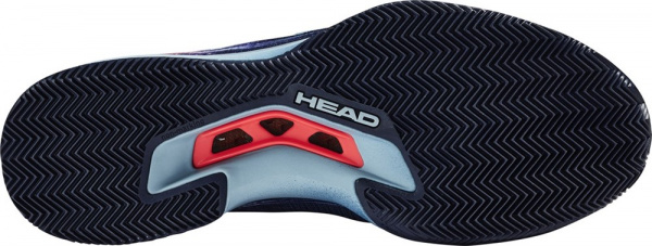 Кроссовки мужские Head Sprint Pro 3.0 Clay Dress Blue/Neon Red