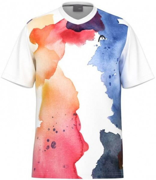 Футболка мужская Head Topspin Print Vision/Royal  811564-XVRO