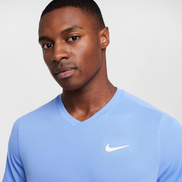 Футболка мужская Nike Court Victory Blue/White  CV2982-495