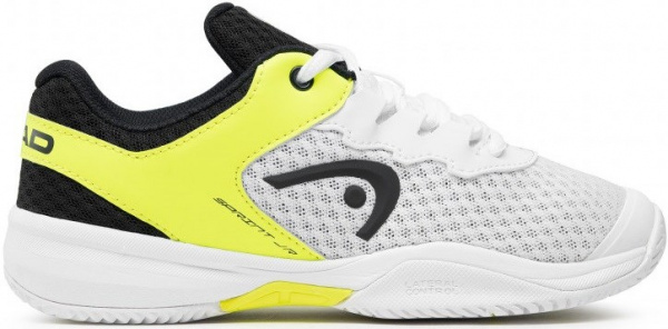 Кроссовки детские Head Sprint 3.0 Midnight White/Neon Yellow