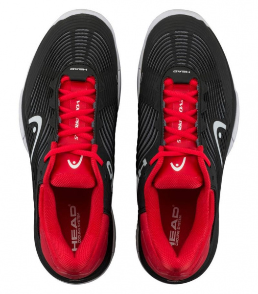 Кроссовки мужские Head Revolt Pro 4.5 Black/Red