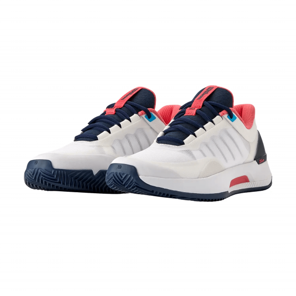 Кроссовки женские Wilson Intrigue Tour Clay White/Navy Blazer/Dubarry