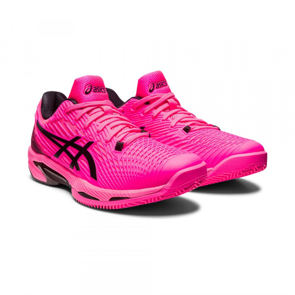 Кроссовки мужские Asics Solution Speed FF 2 Clay Hot Pink/Black