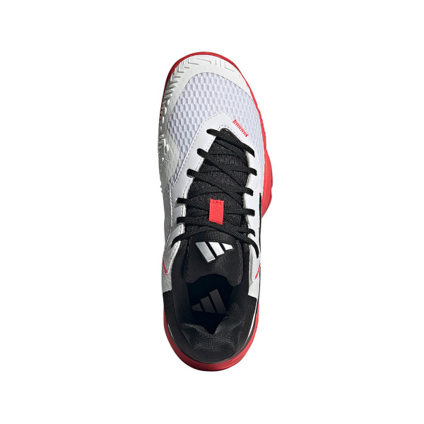 Кроссовки детские Adidas Barricade  Cloud White/Core Black/Lucid Red