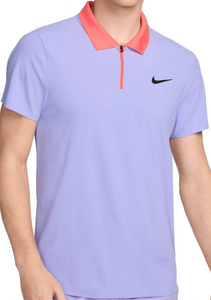 Поло мужское Nike Dri-Fit Advantage Slam Ultra NY Lilac/Orange