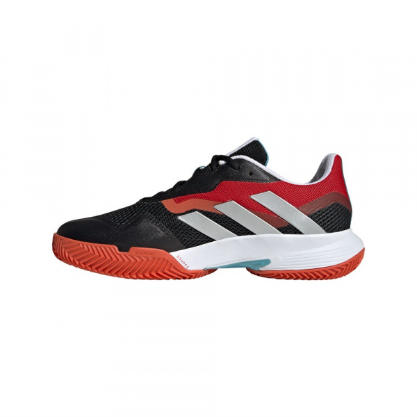 Кроссовки мужские Adidas CourtJam Control Clay  Core Black/Ftwr White/Better Scarlet