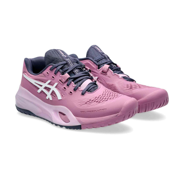 Кроссовки женские Asics Gel-Resolution X  Ube/White