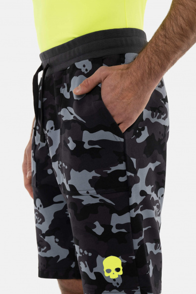 Шорты мужские Hydrogen Urban Army Anthracite Camouflage