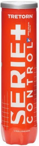 Мячи теннисные Tretorn Serie+ Control (Red Can)  4 Balls