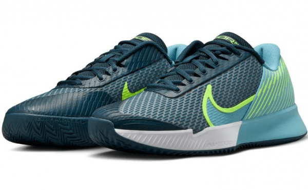 Кроссовки мужские Nike Zoom Vapor Pro 2 Clay Armory Navy/Denim Torq-Volt