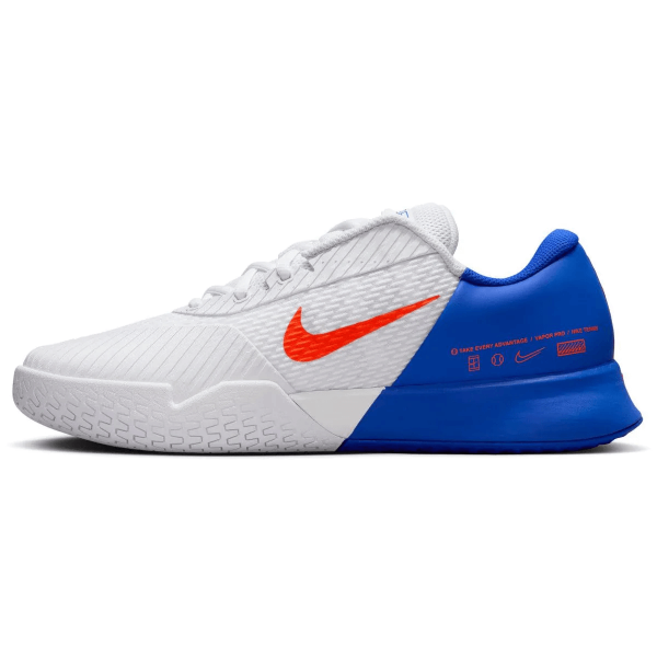 Кроссовки мужские Nike Zoom Vapor Pro 2 HC White/Blue/Orange