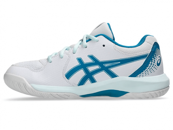 Кроссовки детские Asics Gel-Dedicate 8 GS White/Teal Blue