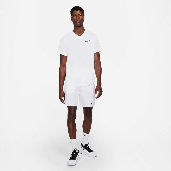 Футболка мужская Nike Court Victory White/Black  CV2982-100
