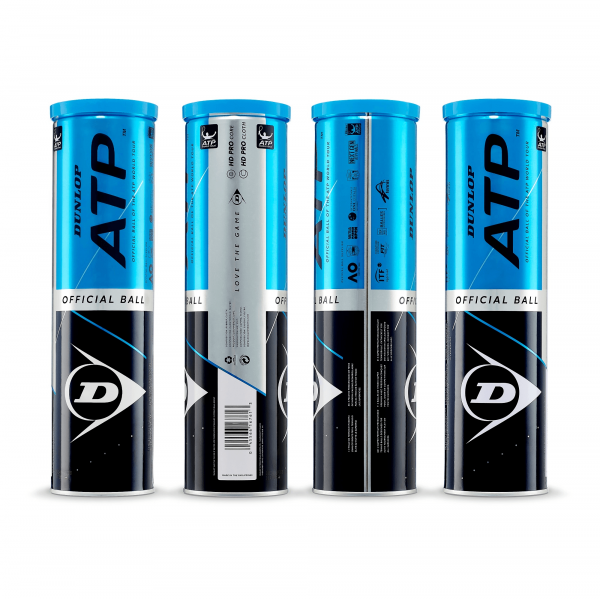 Мячи теннисные Dunlop ATP Official 4 Balls