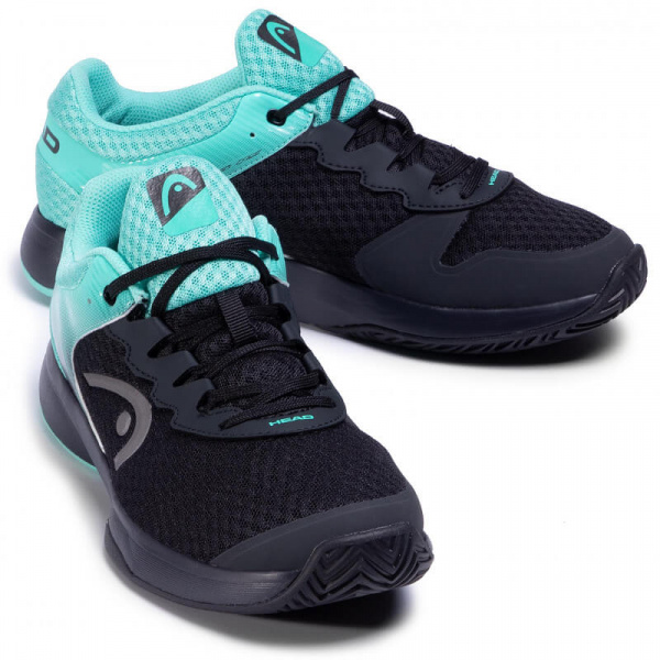 Кроссовки мужские Head Sprint Team 3.0 Black/Teal