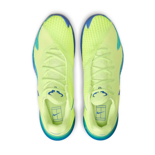 Кроссовки мужские Nike Zoom Vapor Cage 4 Rafa Light Lemon Twist/Game Royal/Light Photo Blue