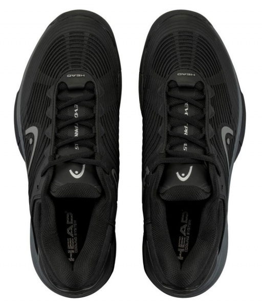 Кроссовки мужские Head Revolt Pro 4.5 Clay Black/Dark Grey