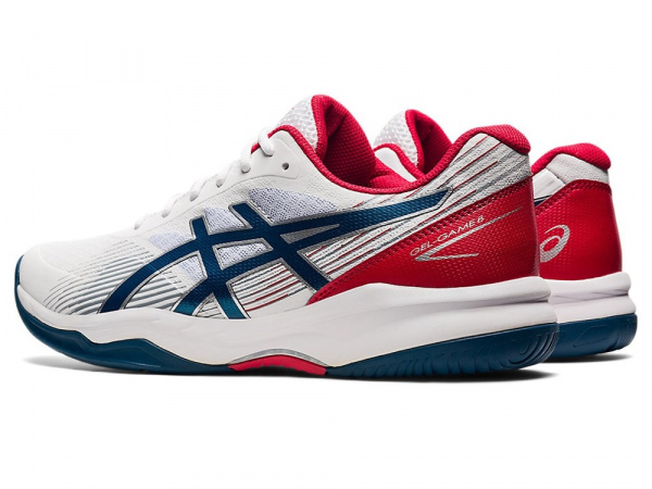 Кроссовки мужские Asics Gel-Game 8 White/Mako Blue