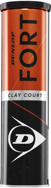 Мячи теннисные Dunlop Fort Clay Court 4 Balls