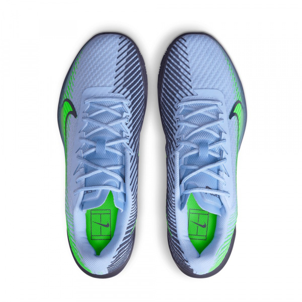 Кроссовки мужские Nike Zoom Vapor 11 Clay Cobalt Bliss/Gridiron/Green Strike/Green Strike