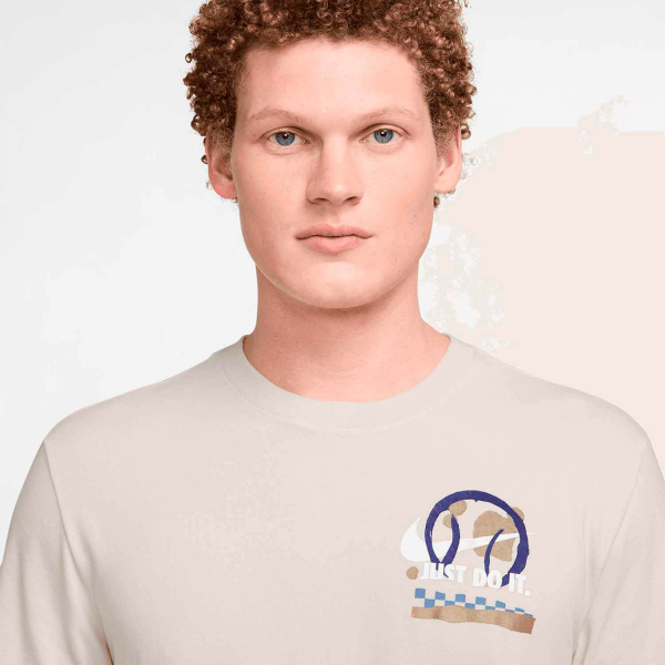 Футболка мужская Nike Court Dri-Fit Tee Light Orewood