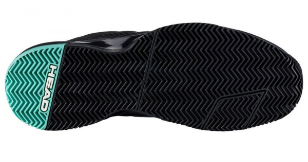 Кроссовки мужские Head Revolt Pro 4.0 Clay Black/Teal