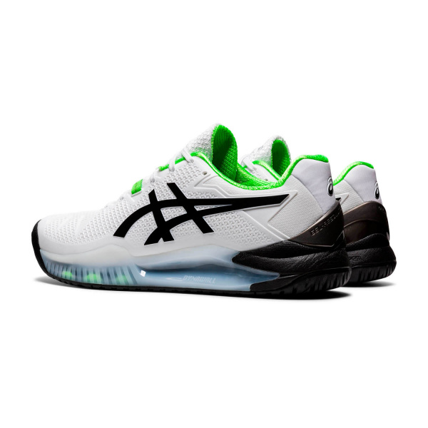 Кроссовки мужские Asics Gel-Resolution 8 White/Green Gecko