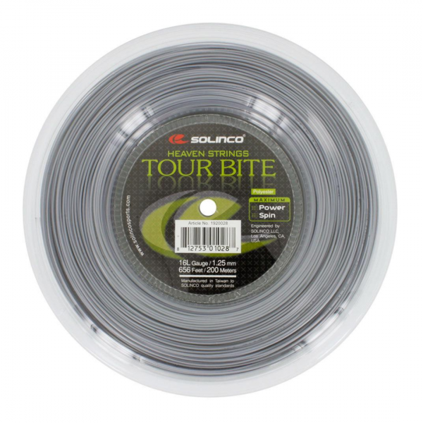 Струна теннисная Solinco Tour Bite 1.25 (200 метров)