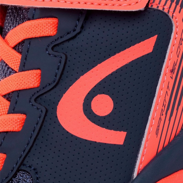 Кроссовки детские Head Sprint Velcro 3.0 Midnight Navy/Neon Red