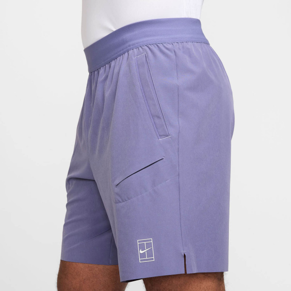 Шорты мужские Nike Court Dri-Fit Advantage 8 Inch Dusty Ametist/White