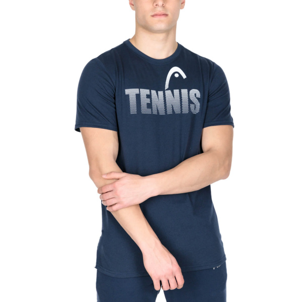 Футболка мужская Head Club Colin Dark Blue  811712-DB  su22