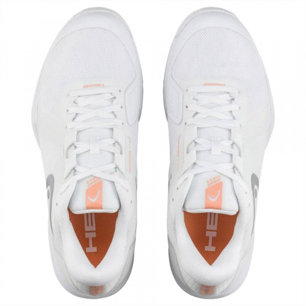 Кроссовки женские Head Sprint Team 4.0 Clay White/Coral