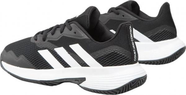 Кроссовки мужские Adidas CourtJam Control Core Black/White  GW2554