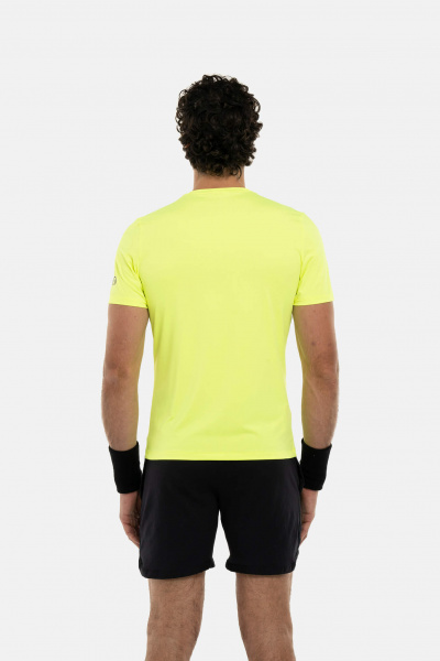 Футболка мужская Hydrogen BASIC Tech Fluo Yellow TT0001-724