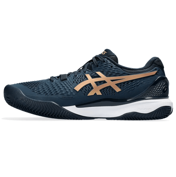 Кроссовки мужские Asics Gel-Resolution 9 Clay French Blue/Pure Gold