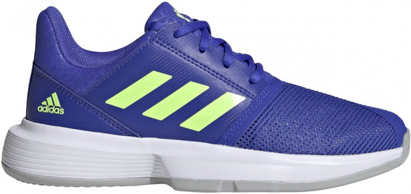 Кроссовки детские Adidas CourtJam Sonic Ink/Signal Green/Cloud White