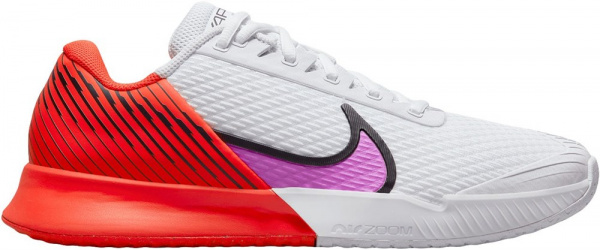 Кроссовки мужские Nike Zoom Vapor Pro 2 HC White/Fuchsia Dream/Picante Red/Black