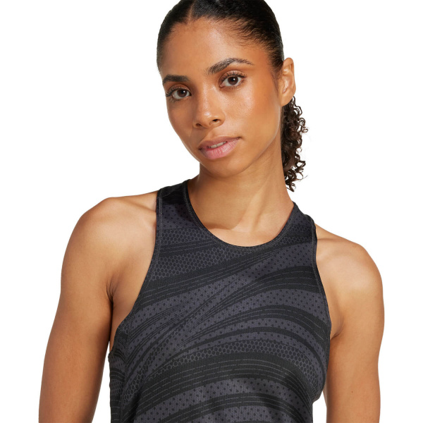 Майка женская Adidas Climacool Graphic Tank Carbon