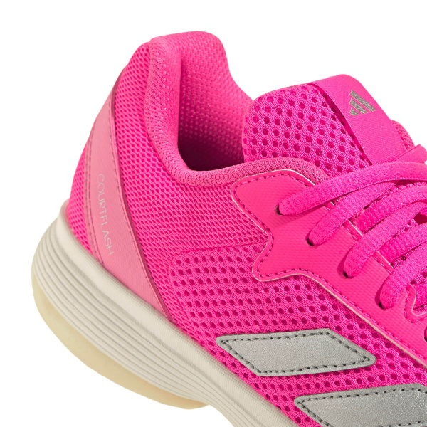 Кроссовки детские Adidas CourtFlash K Lucid Pink/Silver Metallic/Bliss Pink