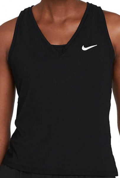 Майка женская Nike Court Victory Logo Black/White