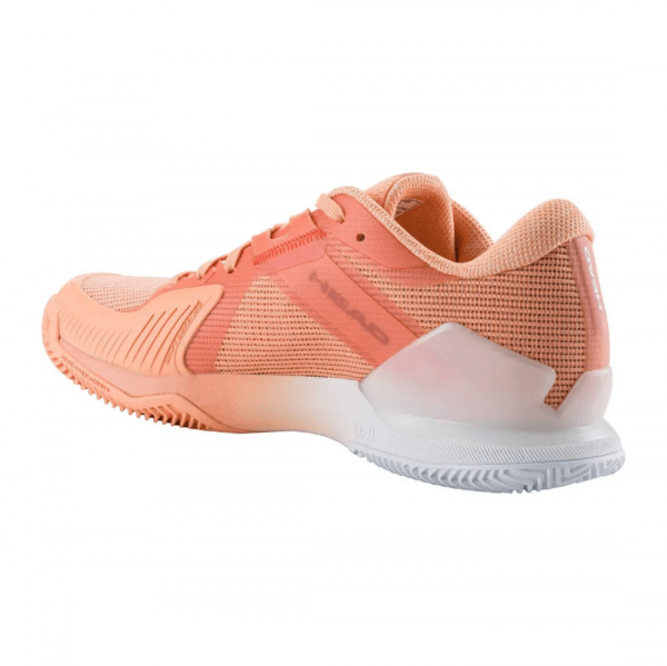 Кроссовки женские Head Sprint Pro Clay 4.0  Coral/White