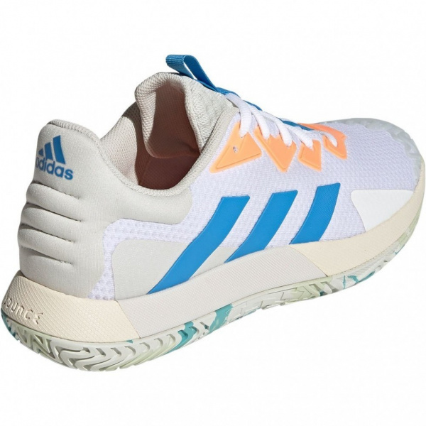 Кроссовки мужские Adidas SoleMatch Control  White/Blue/Orange