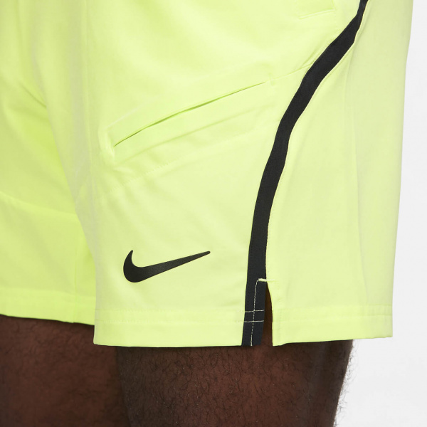 Шорты мужские Nike Court Dri-Fit Victory 7 Inch Yellow/Black