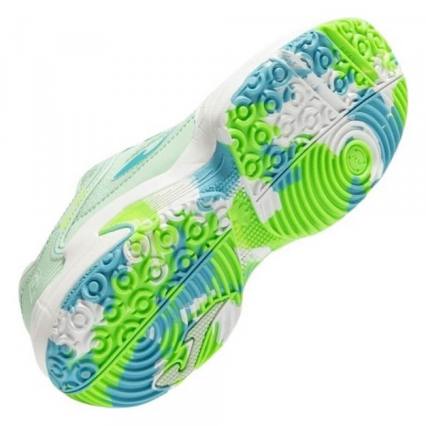 Кроссовки детские для падел Joma SLAM JR 2624 Turquoise