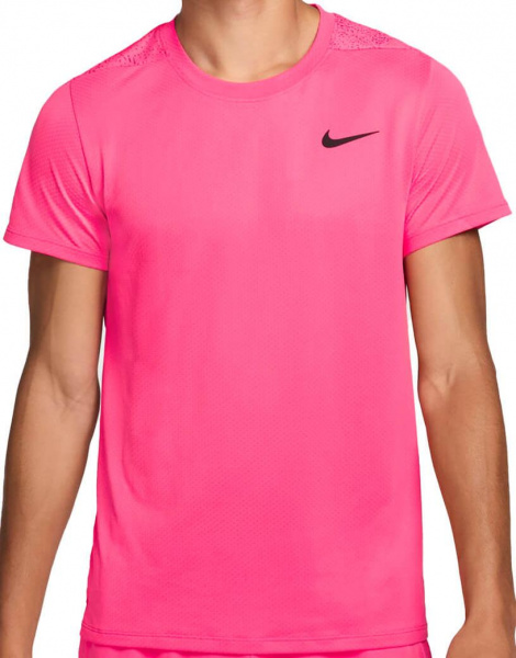 Футболка мужская Nike Court Dri-Fit Slam Rose/Black  FQ2018-629