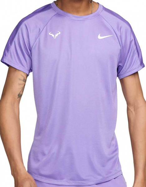 Футболка мужская Nike Dri-Fit Rafa Challenger Violet/White  DV2887-567